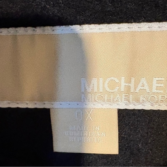 MICHAEL Michael Kors Black Trench Coat - Picture 6 of 7